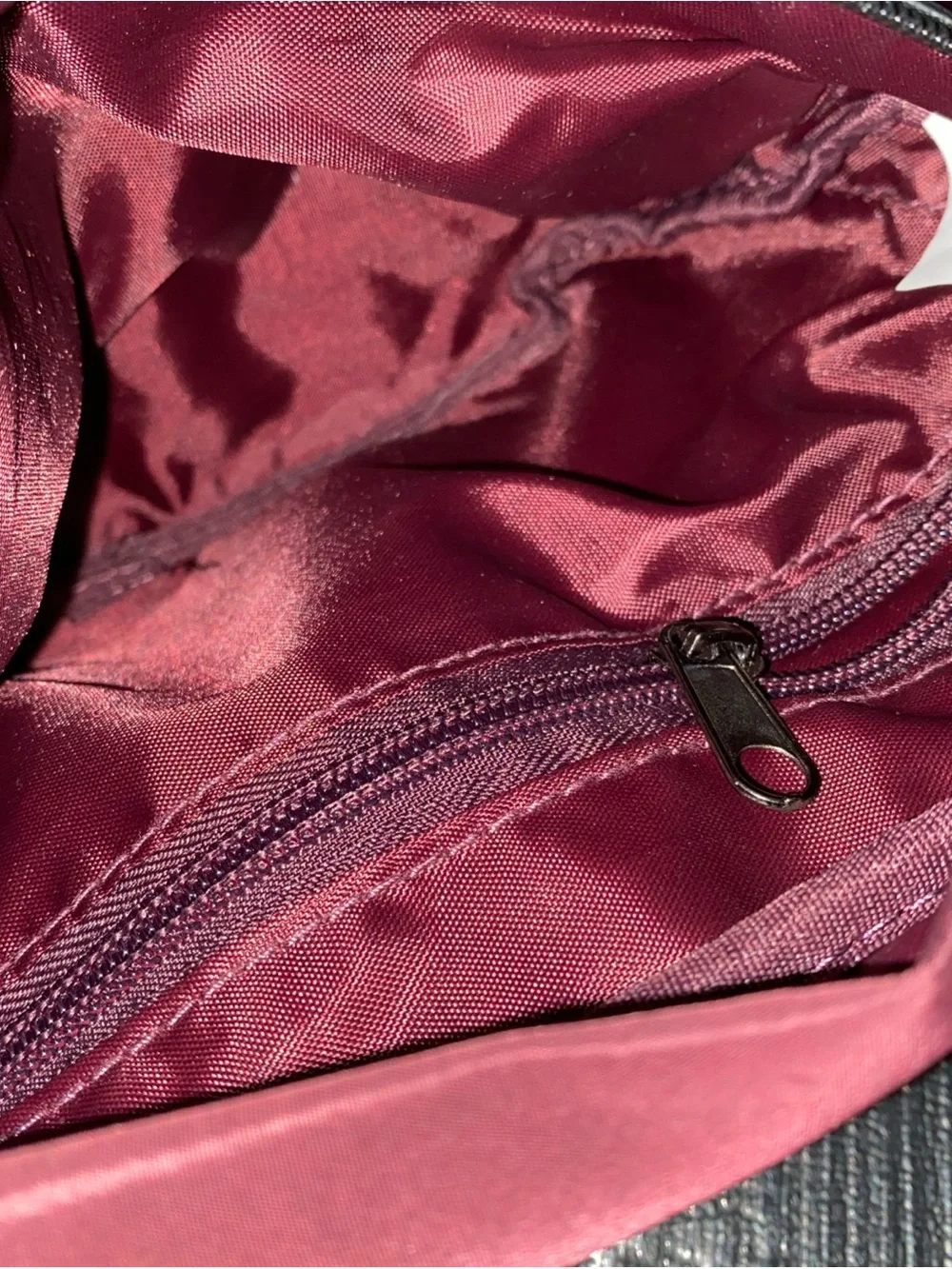 CALIA Carrie Underwood Women's Sling‎ Belt Bag Maroon Burgundy